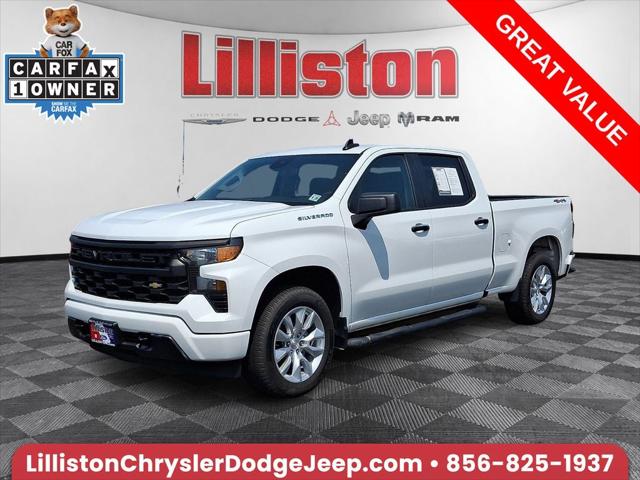 2023 Chevrolet Silverado 1500 4WD Crew Cab Standard Bed Custom 2023 Chevrolet Silverado 1500 4WD Crew Cab Standard Bed Custom