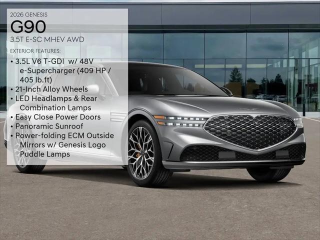 2026 Genesis G90 3.5T E-SC MHEV AWD