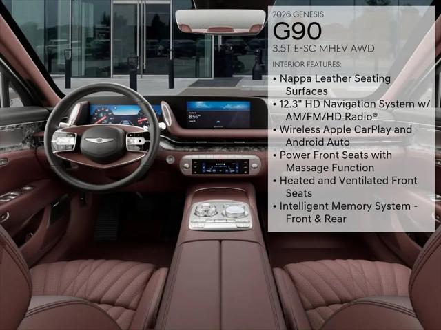 2026 Genesis G90 3.5T E-SC MHEV AWD