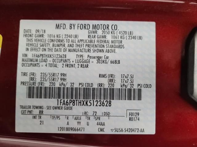 2019 Ford Mustang EcoBoost
