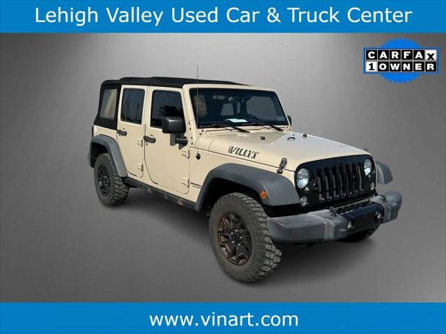 2016 Jeep Wrangler Unlimited Willys Wheeler for sale in Emmaus, PA