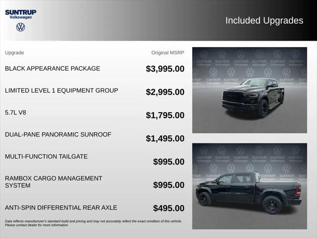 2020 Ram 1500 Limited Crew Cab 4x4 5'7" Box