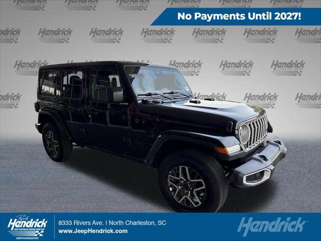 2025 Jeep Wrangler 4-Door Sahara 4x4 for sale in North Charleston, SC