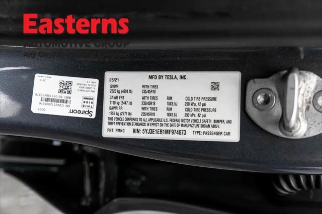 2021 Tesla Model 3 Long Range Dual Motor All-Wheel Drive