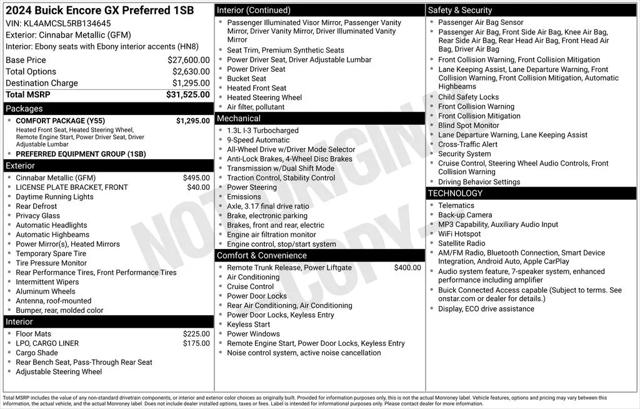 2024 Buick Encore GX Preferred AWD for sale in Gurnee, IL