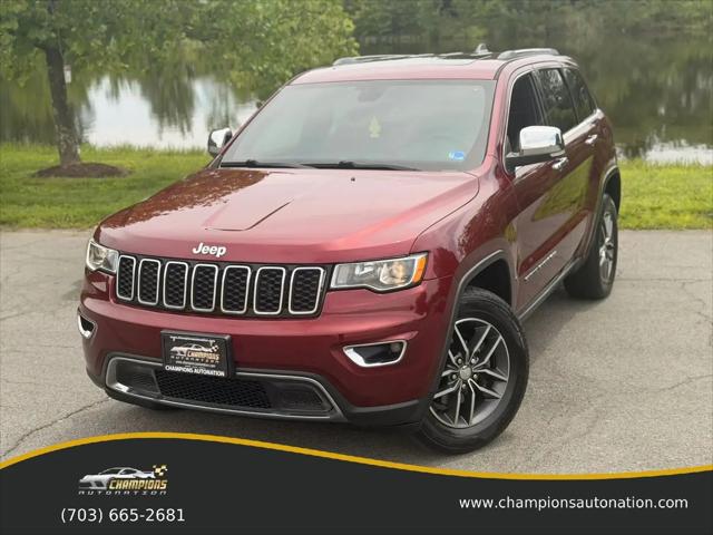 2018 Jeep Grand Cherokee Limited 4x4 for sale in Sterling, VA