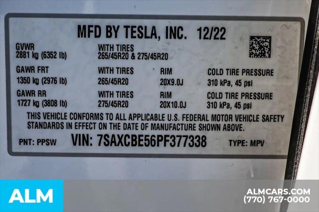 2023 Tesla Model X Standard Range
