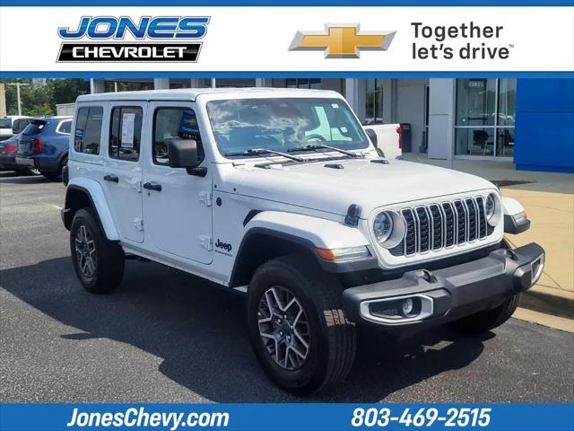 2025 Jeep Wrangler 4-Door Sahara 4x4 for sale in Sumter, SC