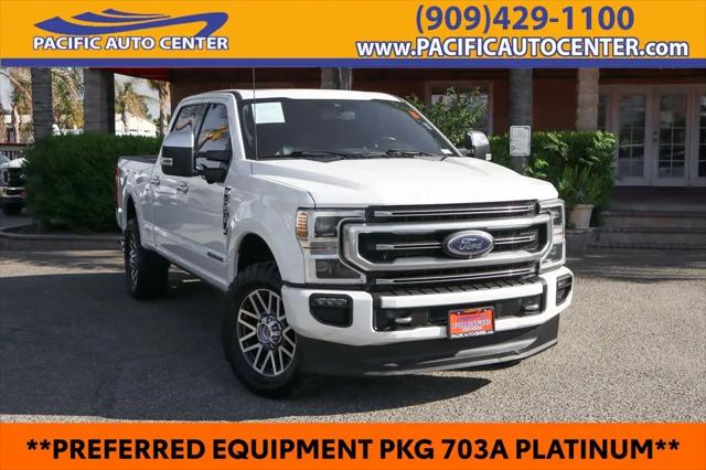 2021 Ford F-250 Platinum for sale in Fontana, CA