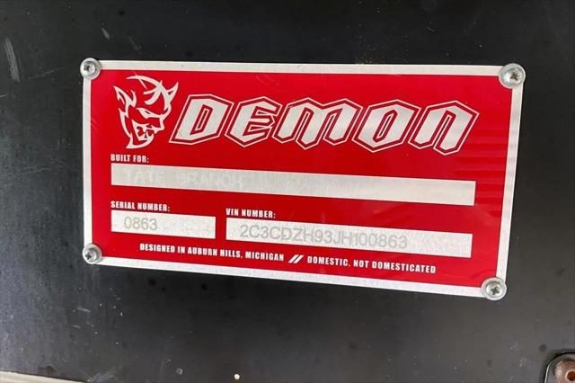 2018 Dodge Challenger SRT Demon