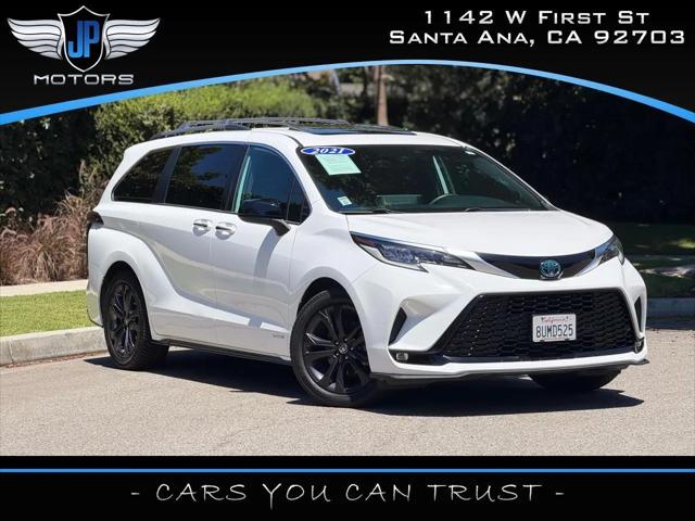 2021 Toyota Sienna XSE for sale in Santa Ana, CA