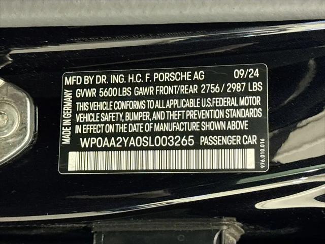 2025 Porsche Panamera 4