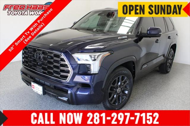 2024 Toyota Sequoia Platinum for sale in Spring, TX