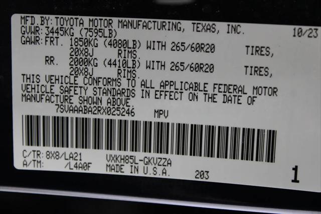 2024 Toyota Sequoia Platinum