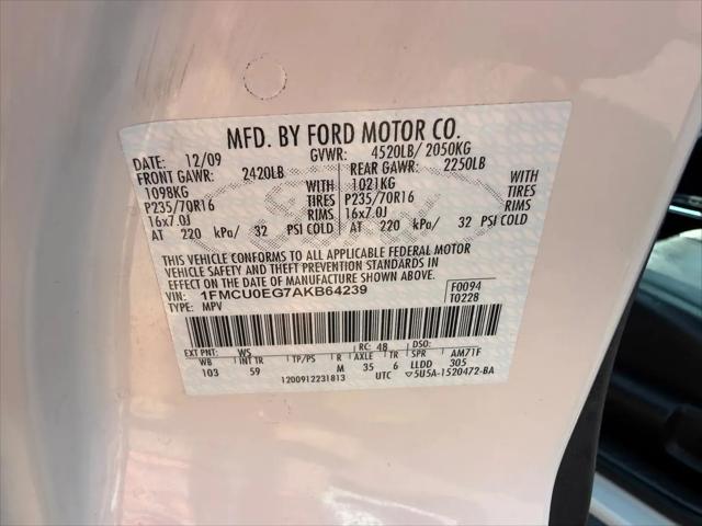 2010 Ford Escape Limited