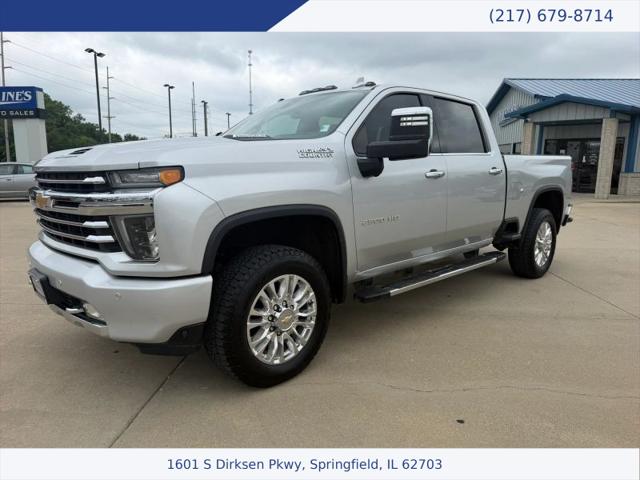 2021 Chevrolet Silverado 2500HD 4WD Crew Cab Standard Bed High Country for sale in Springfield, IL