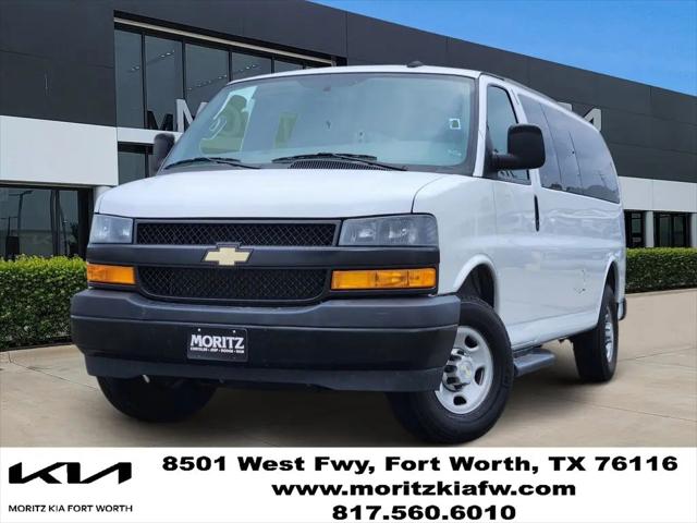 2023 Chevrolet Express Passenger RWD 3500 Extended Wheelbase LS for sale in Fort Worth, TX