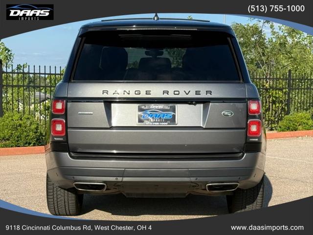 2018 Land Rover Range Rover 5.0L V8 Supercharged