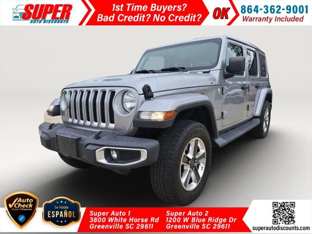 2018 Jeep Wrangler Unlimited Sahara 4x4 for sale in Greenville, SC