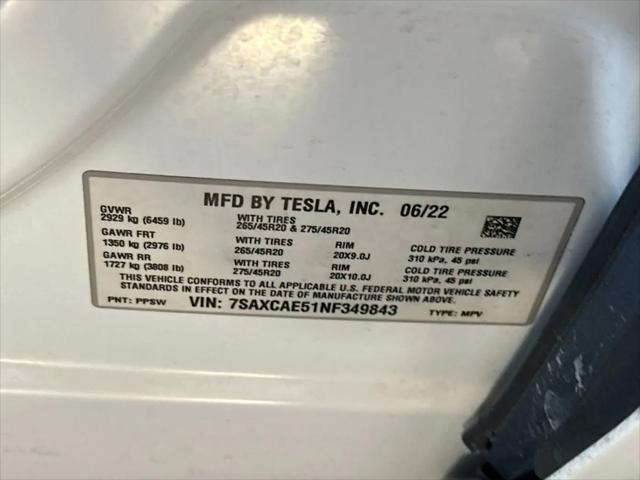 2022 Tesla Model X Dual Motor All-Wheel Drive