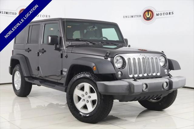 2017 Jeep Wrangler Unlimited Sport for sale in Noblesville, IN