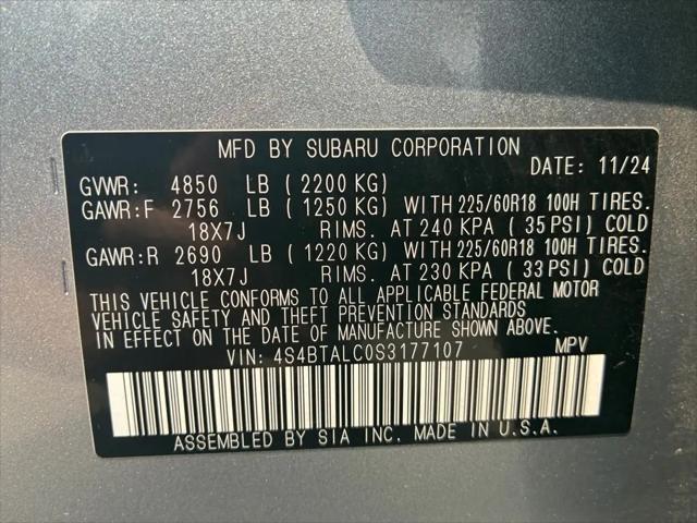 2025 Subaru Outback Onyx Edition