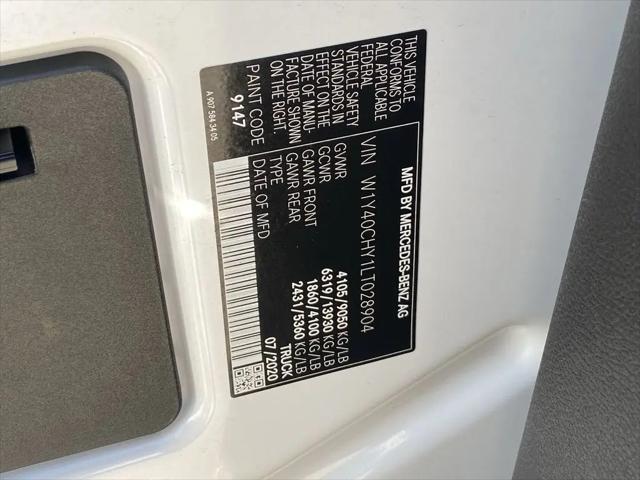 2020 Mercedes-Benz Sprinter 2500 High Roof I4