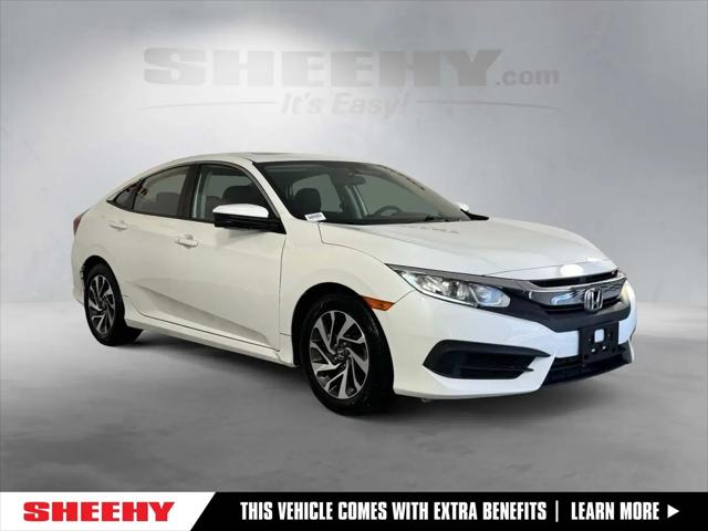 2017 Honda Civic EX for sale in Fredericksburg, VA