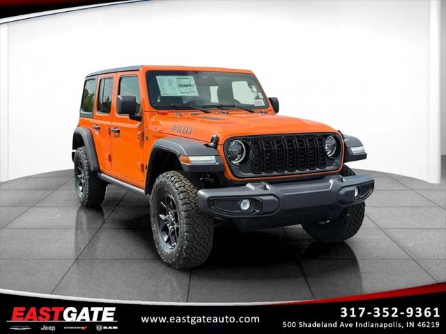 2026 Jeep Wrangler 4-Door Willys 4x4 for sale in Indianapolis, IN