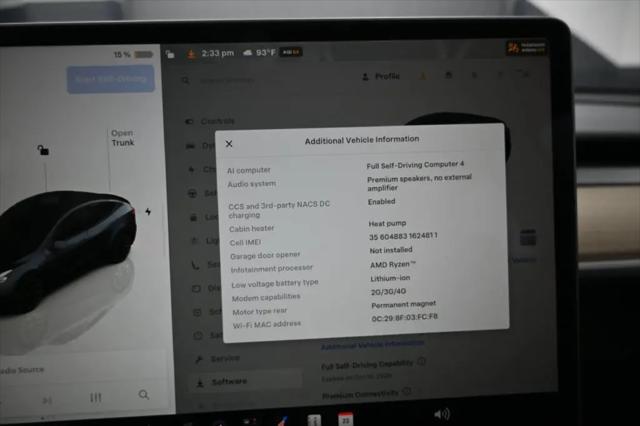 2024 Tesla Model Y Long Range Single Motor Rear-Wheel Drive