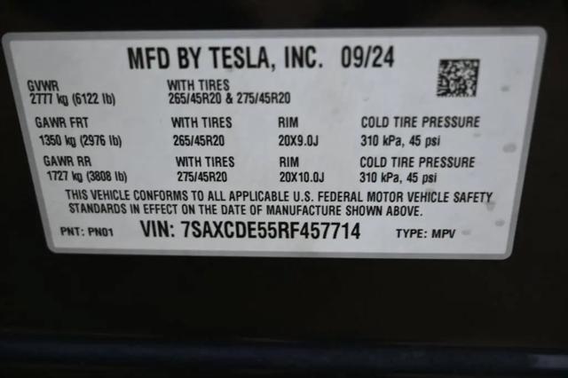2024 Tesla Model X Long Range