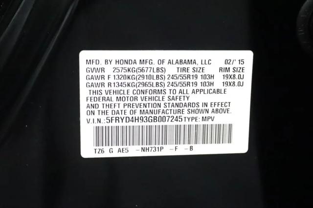 2016 Acura MDX Advance Package
