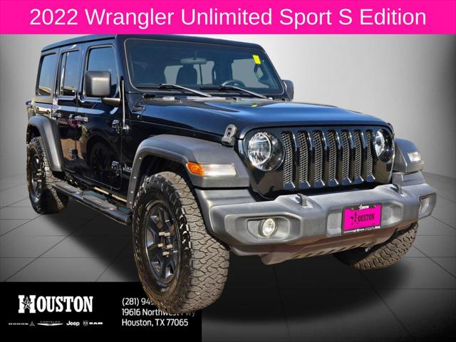 2022 Jeep Wrangler Unlimited Sport S 4x4 for sale in Houston , TX