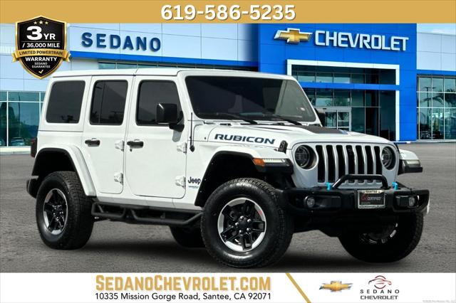 2021 Jeep Wrangler 4xe Unlimited Rubicon 4x4 for sale in San Diego, CA