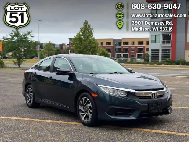 2016 Honda Civic EX for sale in Madison, WI