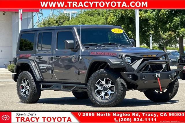 2022 Jeep Wrangler Unlimited Rubicon 4x4 for sale in Tracy, CA