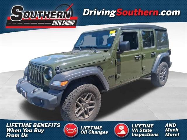 2024 Jeep Wrangler 4-Door Sport S 4x4 for sale in Chesapeake, VA
