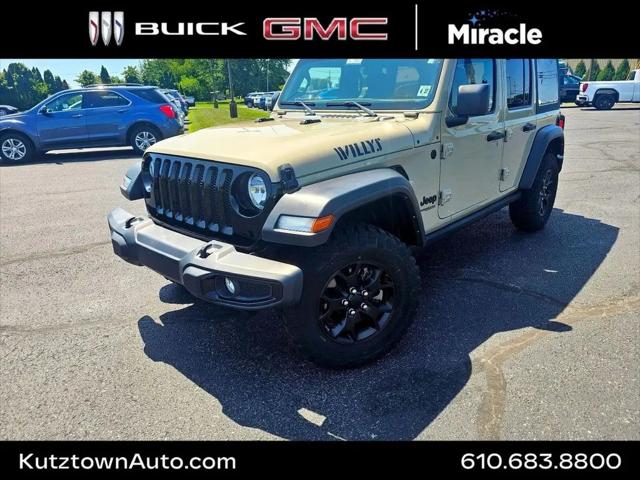 2022 Jeep Wrangler Unlimited Willys Sport 4x4 for sale in Fleetwood, PA
