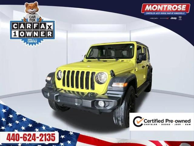 2023 Jeep Wrangler 4-Door Sport Altitude 4x4 for sale in Kingsville, OH