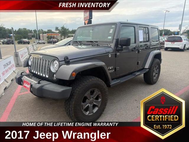 2017 Jeep Wrangler Unlimited Sahara for sale in Cedar Rapids, IA
