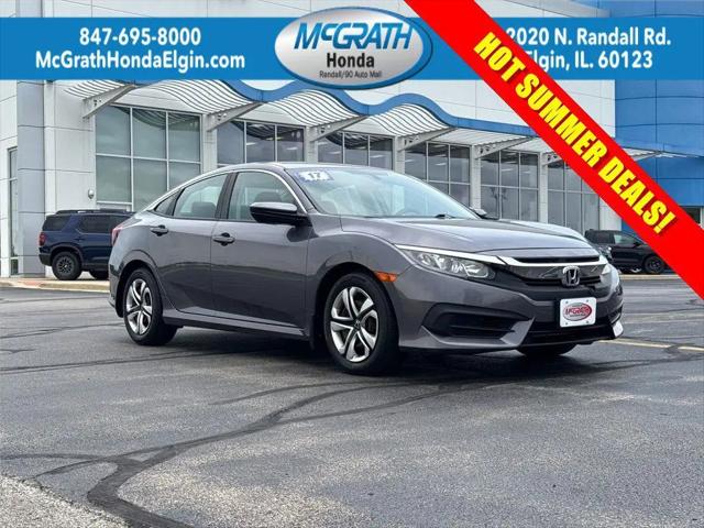 2017 Honda Civic LX for sale in Elgin, IL
