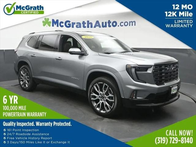 2026 GMC Acadia Denali Ultimate AWD for sale in Cedar Rapids, IA