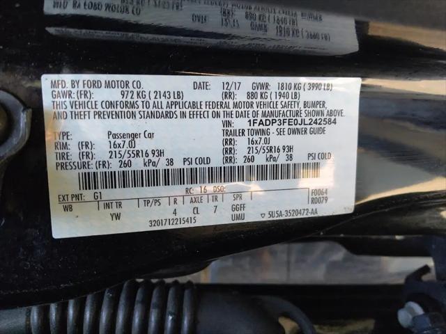 2018 Ford Focus SE