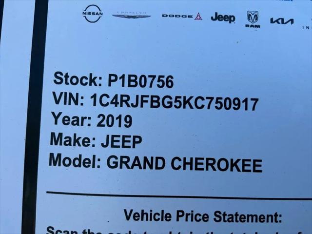 2019 Jeep Grand Cherokee Limited 4x4