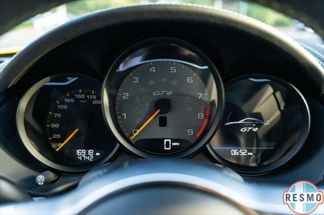 2016 Porsche Cayman GT4