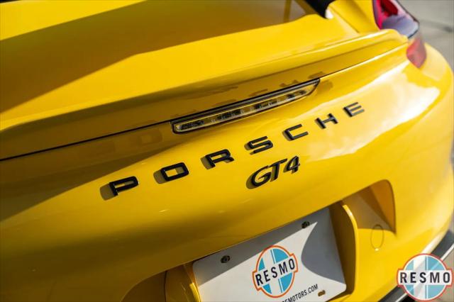 2016 Porsche Cayman GT4