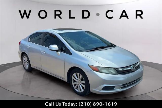 2012 Honda Civic EX for sale in San Antonio, TX