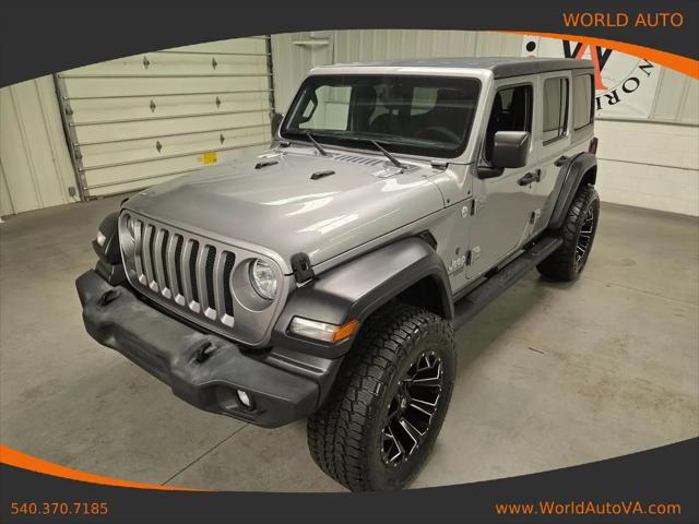 2019 Jeep Wrangler Unlimited Sport S 4x4 for sale in Fredricksburg, VA