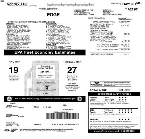 2012 Ford Edge SEL
