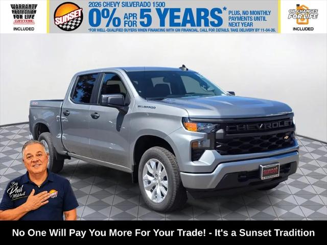 2026 Chevrolet Silverado 1500 4WD Crew Cab Short Bed Custom for sale in Sumner, WA